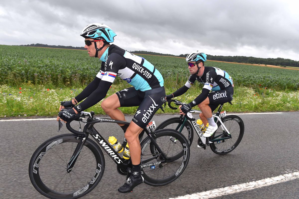 Zdenek Stybar and Mark Cavendish (Etixx-Quickstep)