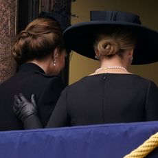 The Princess of Wales and Sophie, Duchess of Edinburgh, attend the royal Remembrance Day proceedings