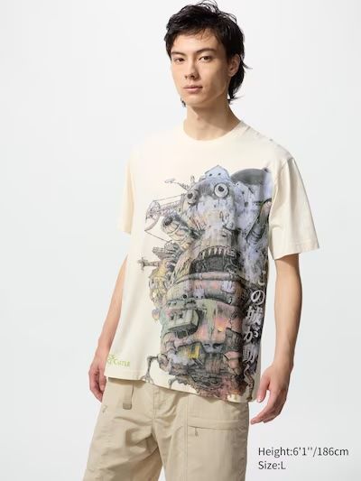 Howls Moving Castle graphic t-shirt
