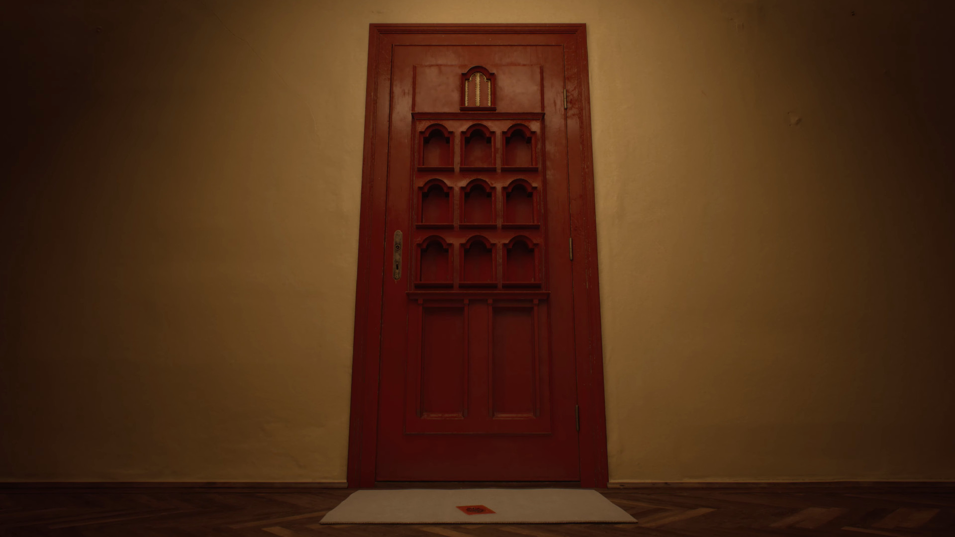 A red door in Hideo Kojima's OD