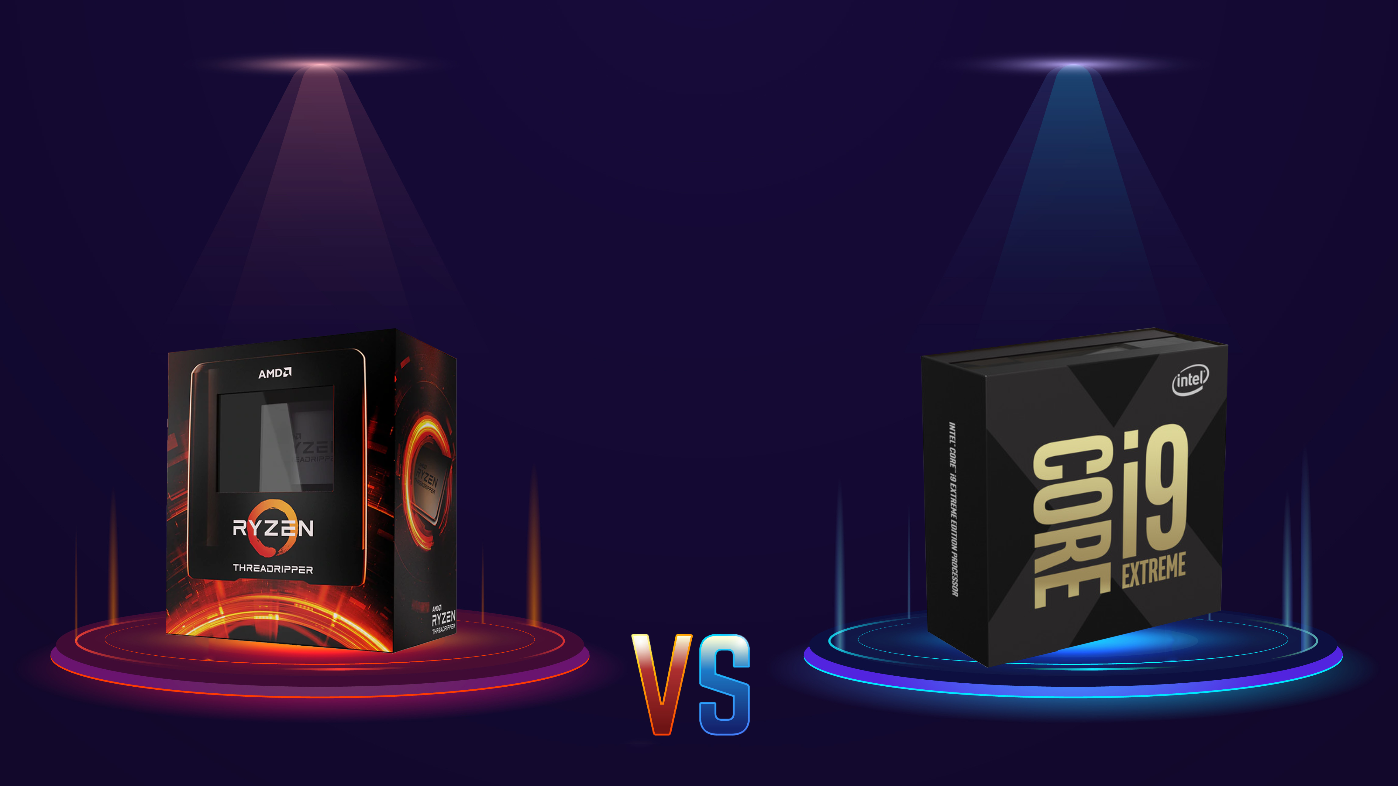 AMD Ryzen Threadripper 3970X vs Intel Core i9-10980XE: High End Flagships  Fight