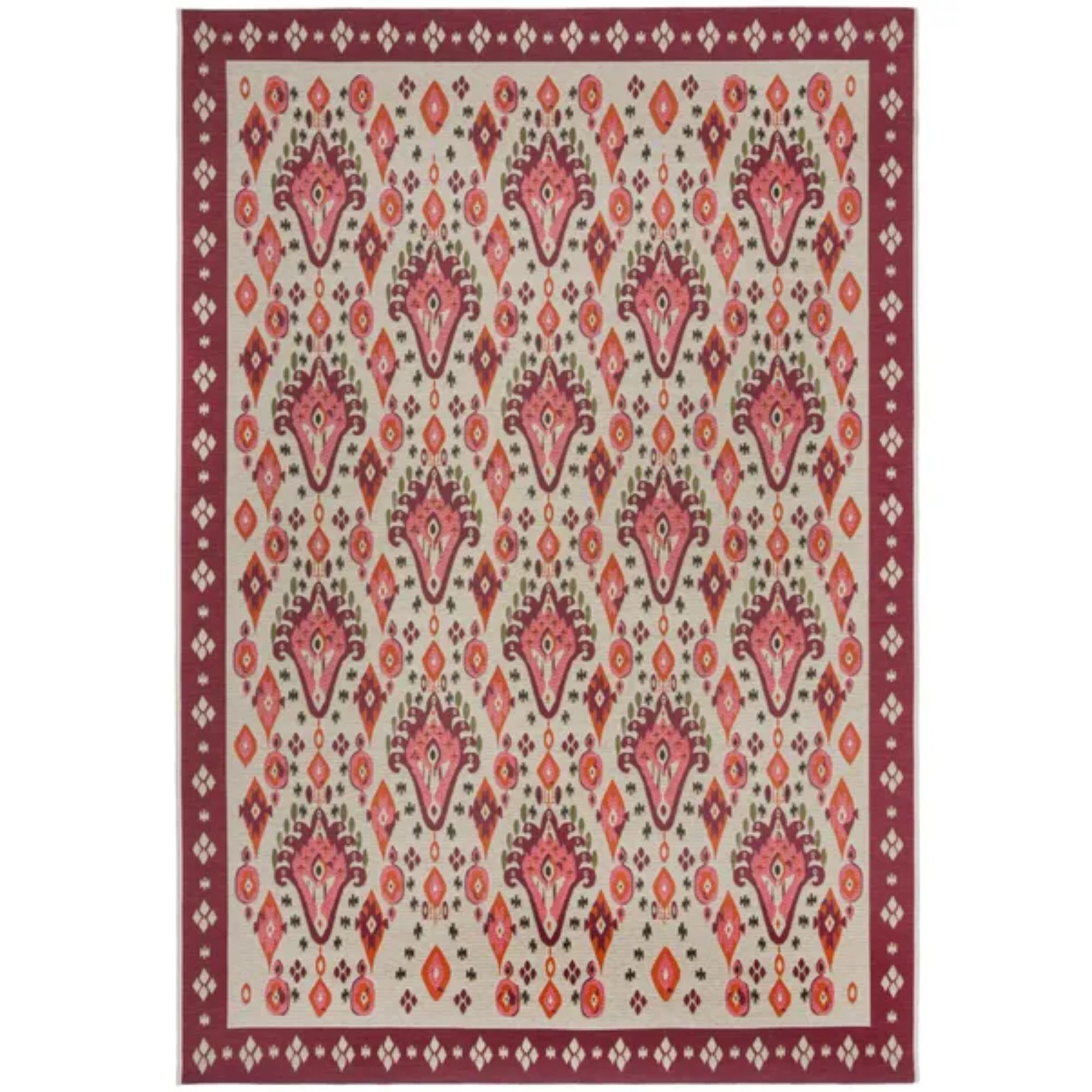 Dunelm Jaipur Indoor Outdoor Traditional Rug