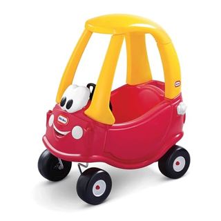 Little Tikes Cozy Coupe Car, Kids Rideon Foot to Floor Slider, Mini Vehicle Push Car With Real Working Horn, Clicking Ignition Switch & Petrol Cap, for Ages 18 Months Plus