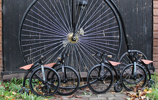 Richards of England have produced a MiniFarthing Balance bike