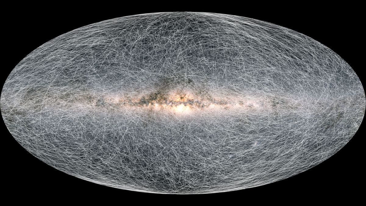 3d view of the milky way galaxy