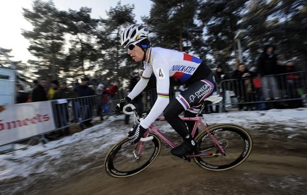 Zdenek Stybar (Omega Pharma-Quickstep) showed he's better after an illness