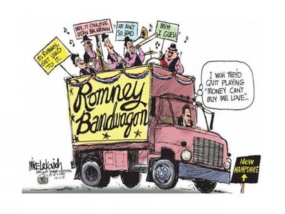 Romney hits the road