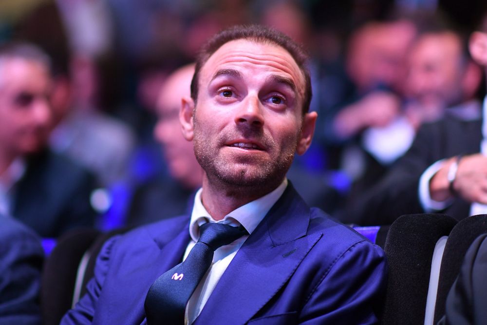 Alejandro valverde all dressed up for the 2019 Vuelta a Espana route presentation