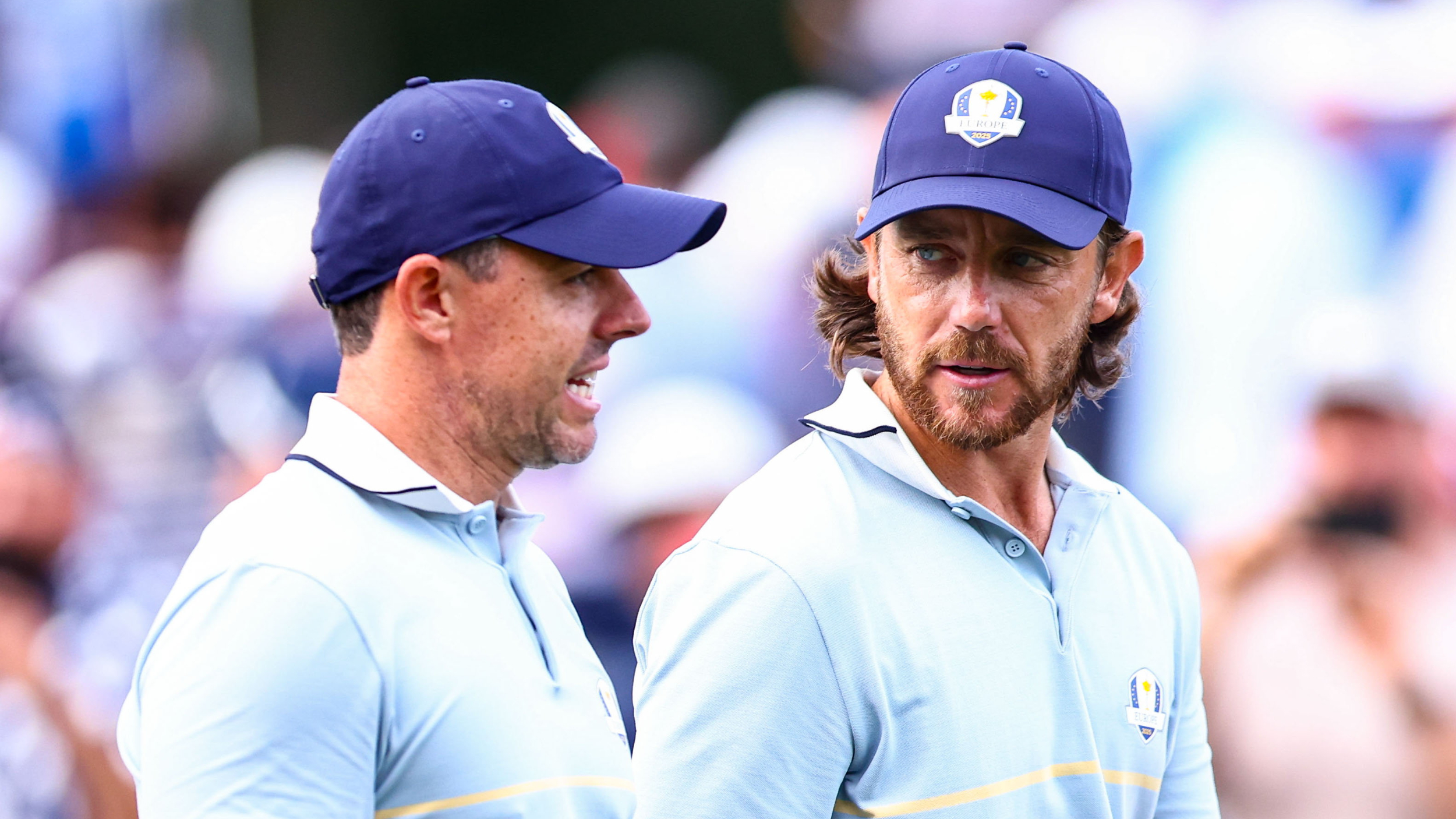 Rory McIlroy and Tommy Fleetwood 