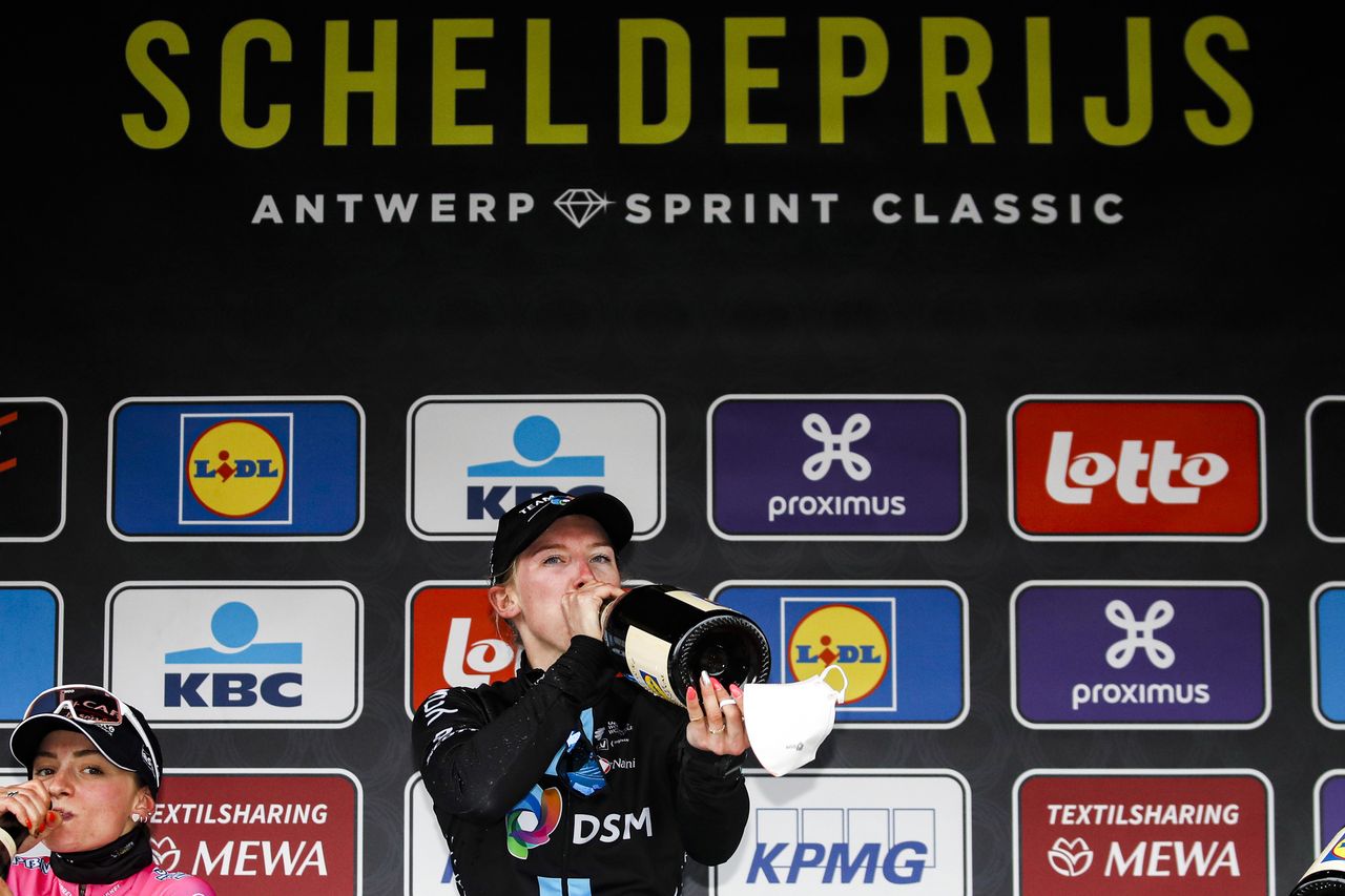 Scheldeprijs Women 2022 2nd Edition Schoten Schoten 1381 km 06042022 Lorena Wiebes NED Team DSM photo Rafa GomezSprintCyclingAgency2022