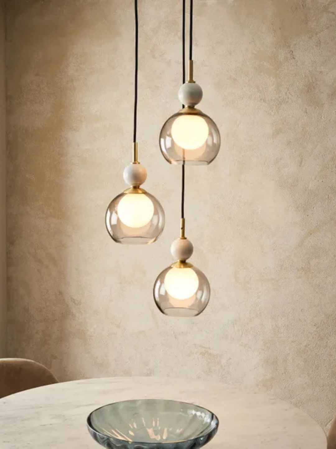 Dunelm, Totem 3 Light Adjustable Cluster Ceiling Light