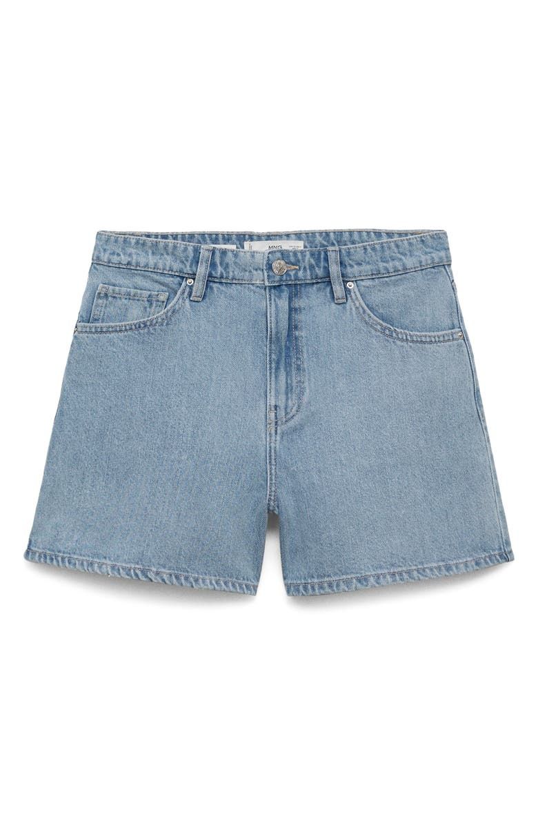 High Waist Denim Shorts
