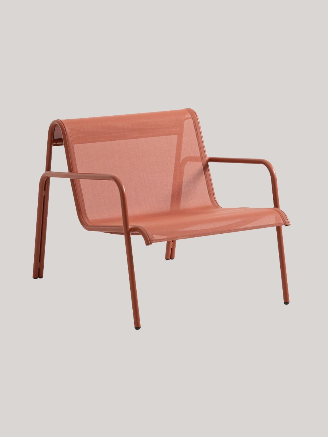 La Redoute, Low Aluminium and Textilene Armchair Lysa