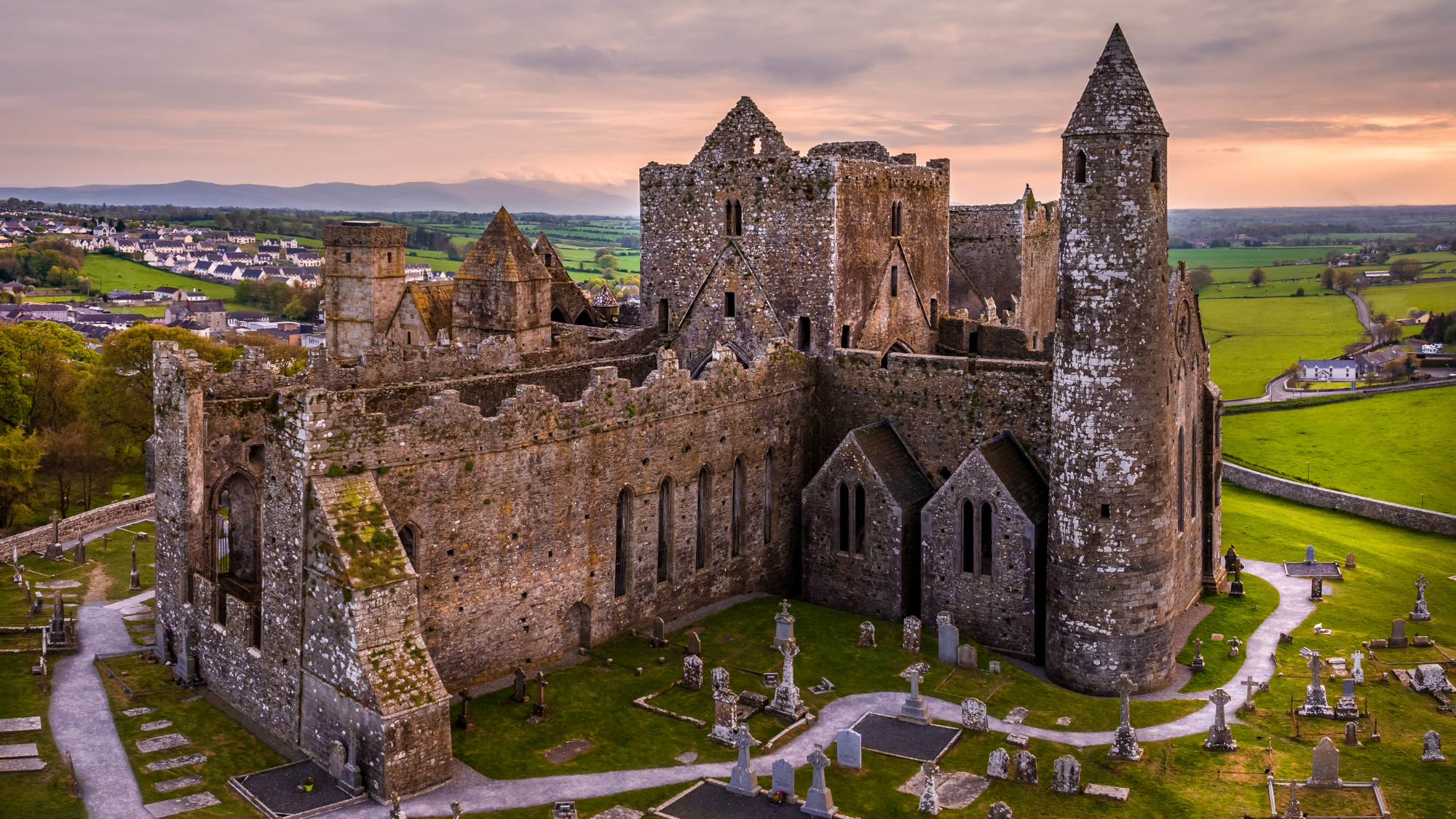 Rock of Cashel in County Tipperary