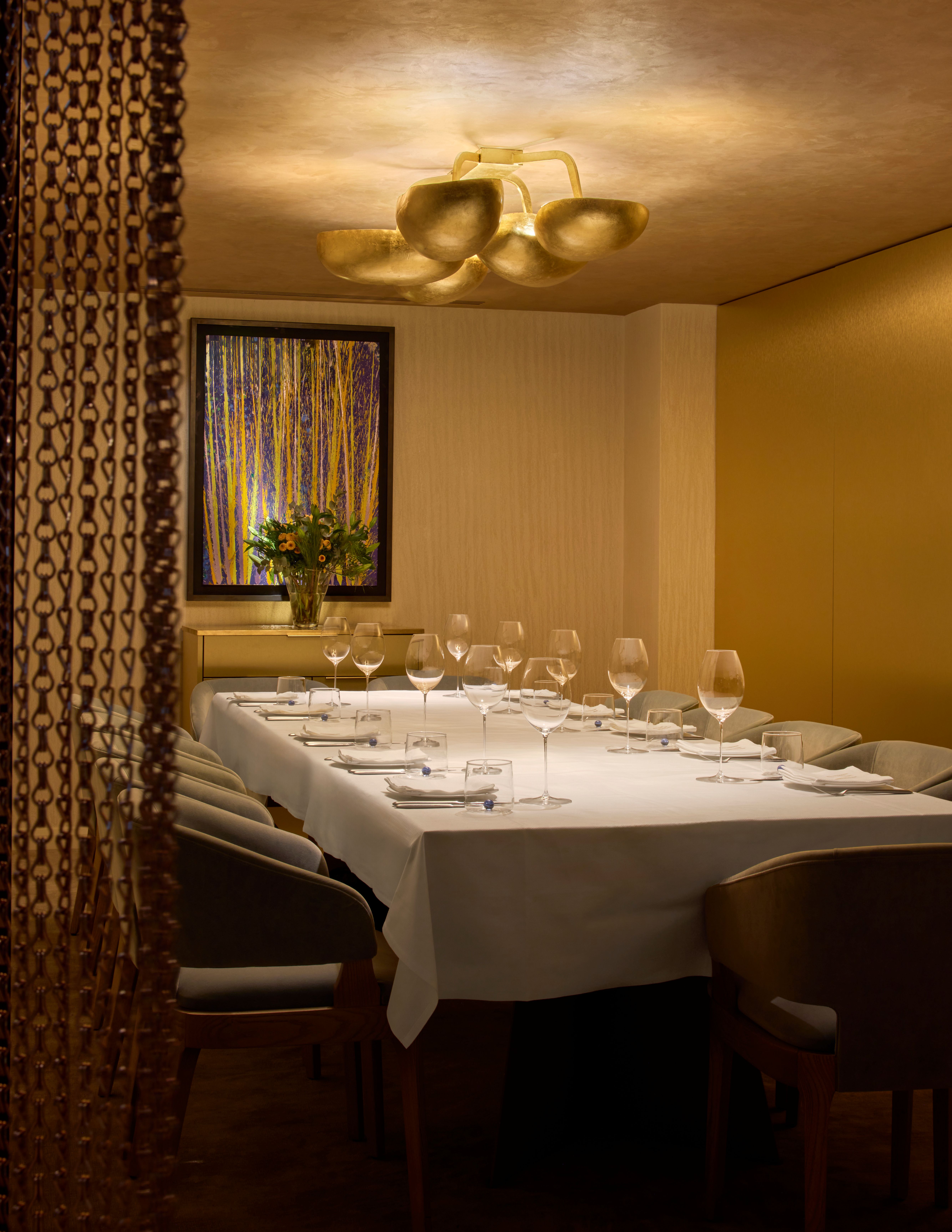 mazarine london restaurant interiors