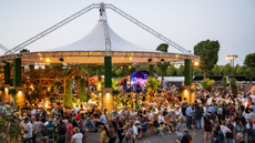 Festivalgoers enjoying the annual North Sea Jazz Festival in Rotterdam