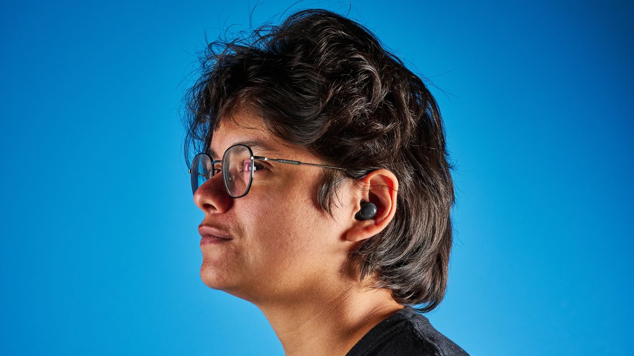A pair of Final ZE500 for ASMR earbuds