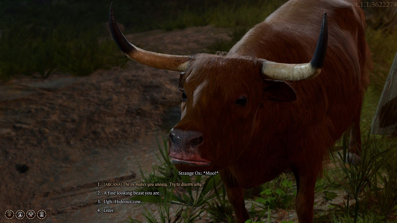 Baldur's Gate 3 strange ox