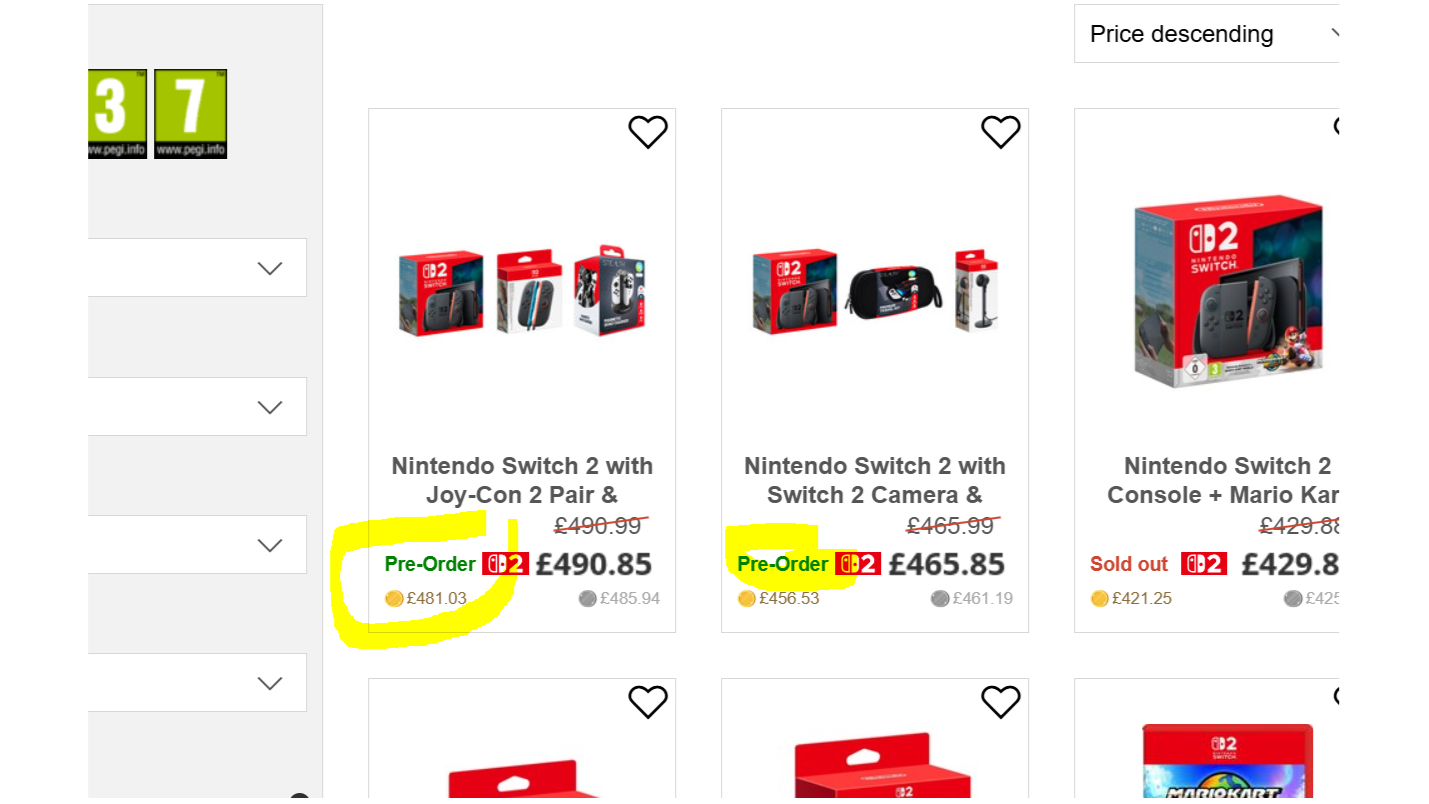 Game Switch 2 pre-ShopTo Switch 2 pre-order