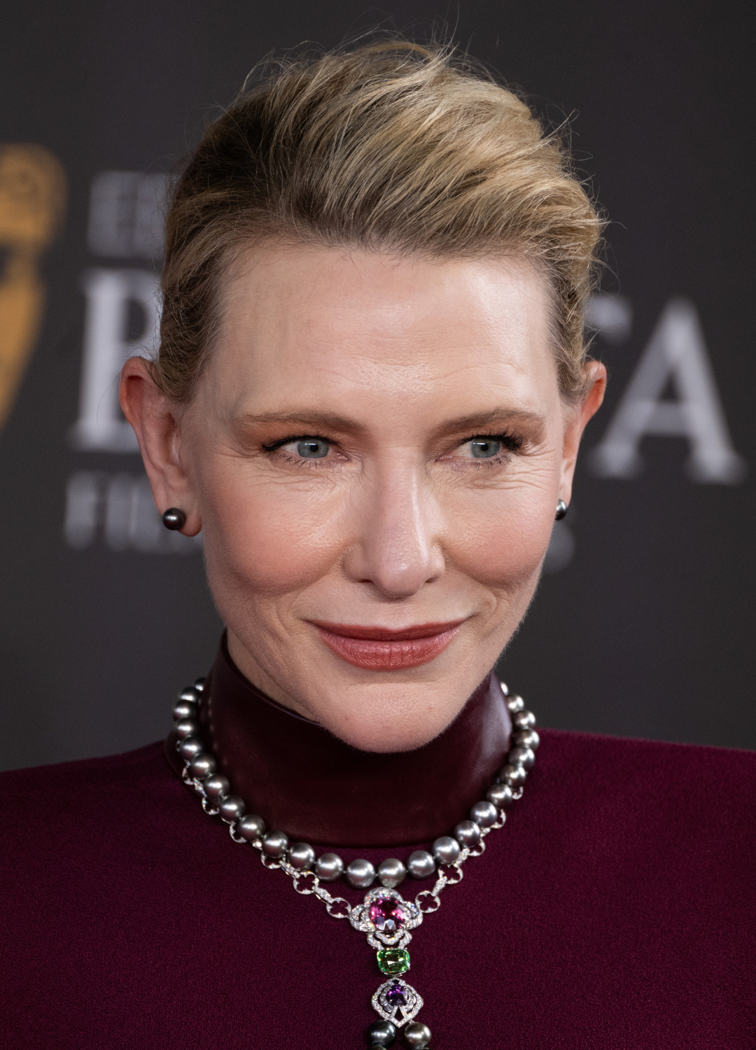Cate Blanchett attends the 2024 EE BAFTA Film Awards at The Royal Festival Hall on February 18, 2024 in London, England