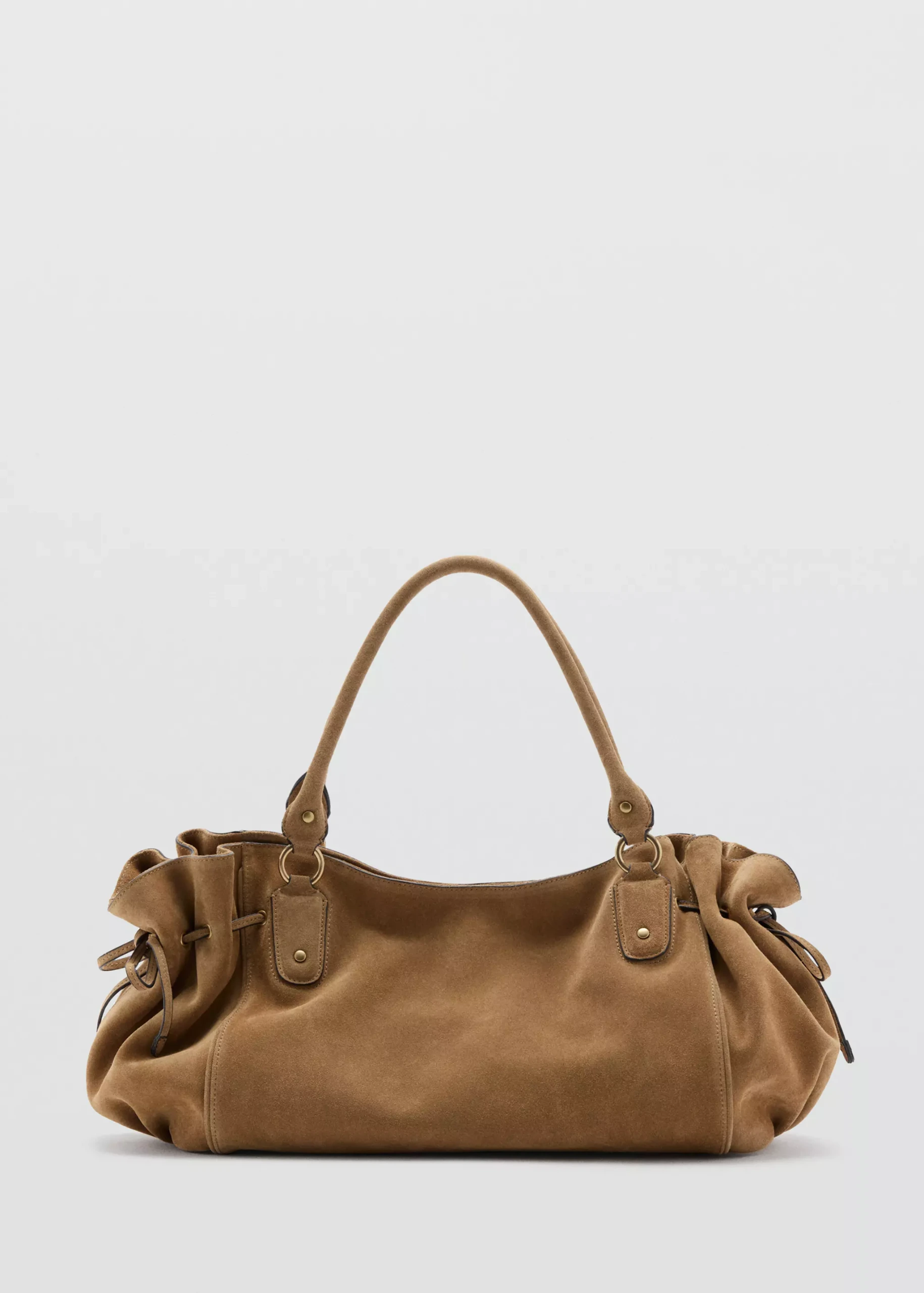 Suede Shoulder Bag - Women | Mango United Kingdom