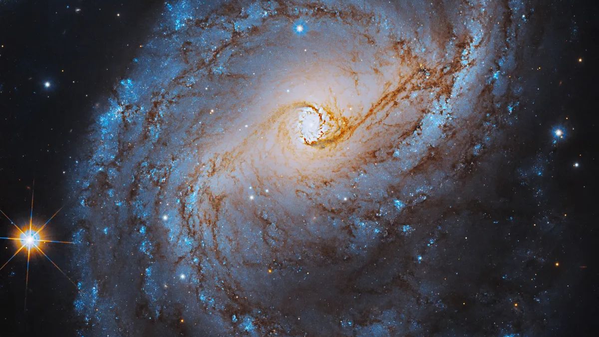 Hubble view of a chalky spiral galaxy is a sight to behold | Space