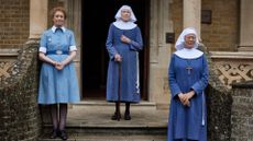 Nurse Crane (LINDA BASSETT), Sister Monica Joan (JUDY PARFITT), Sister Julienne (JENNY AGUTTER)