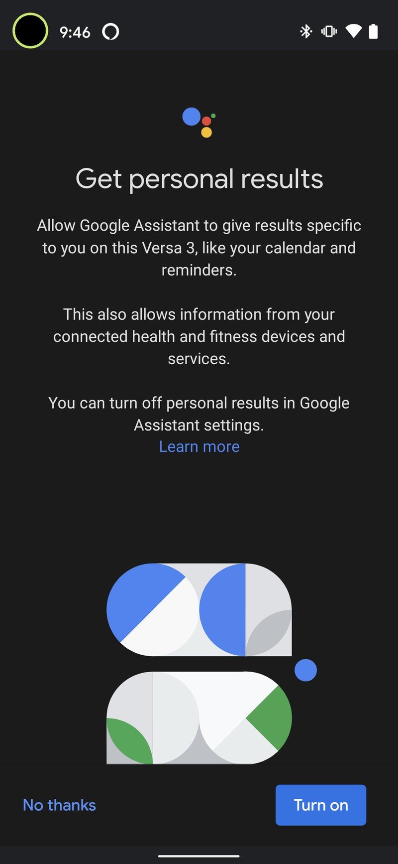 How To Set Up Google Assistant Fitbit Step 5