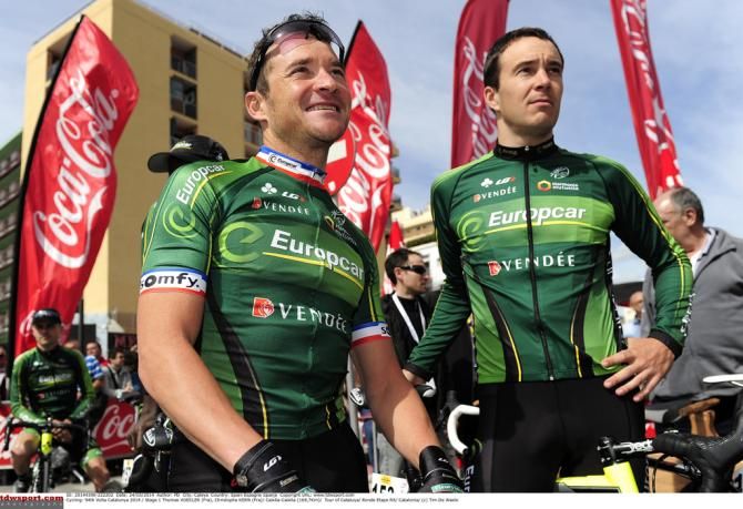 Thomas Voeckler (Europcar) is building his form after breaking his collarbone in January