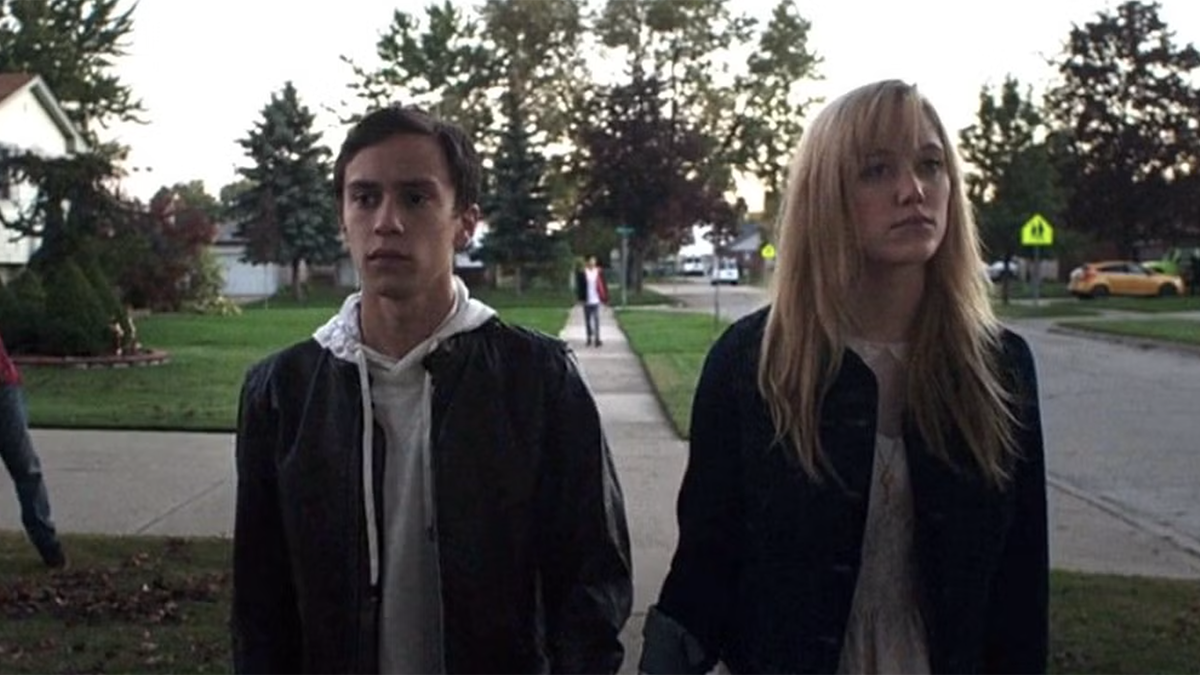 A still from the end of It Follows