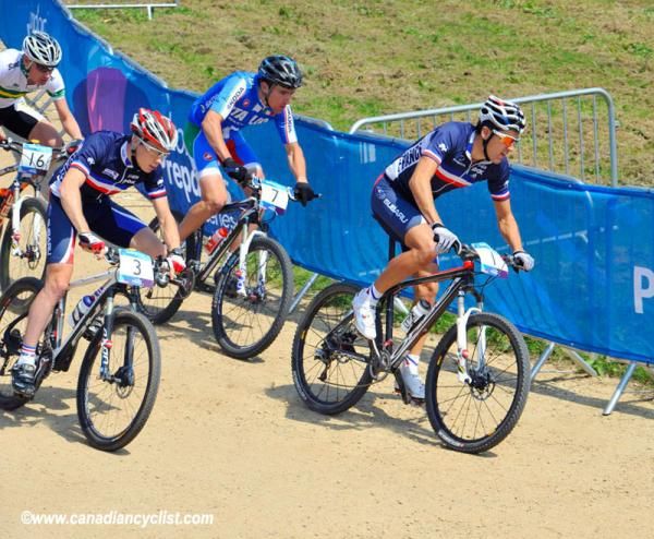 Absalon was first out of the start loop, and never looked back