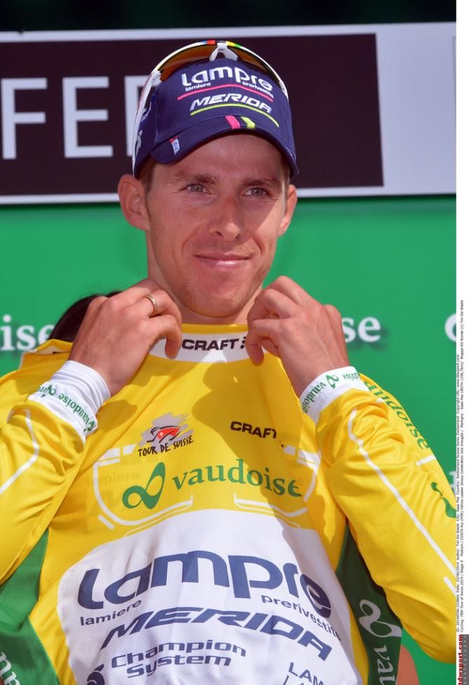 Ruis Costa in the yellow jersey