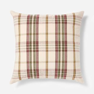 Oversized Woven Plaid Square Throw - Threshold™ designed with Studio McGee