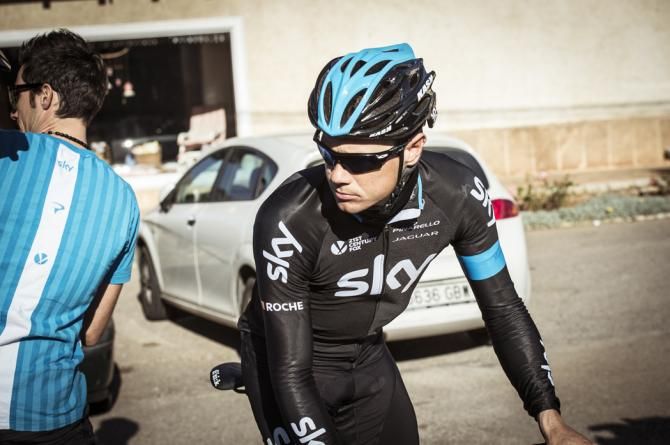 Nicolas Roche (Team Sky) has joined to the team to help Chris Froome