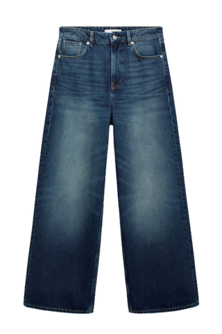 Low-Rise Loose-Fit Wideleg Jeans - Women | Mango United Kingdom