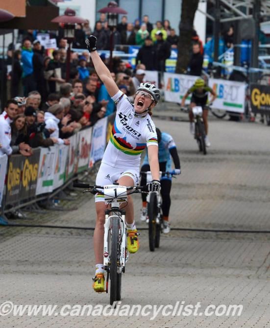 Alexandra Engen wins the elimnator World Cup in Albstadt