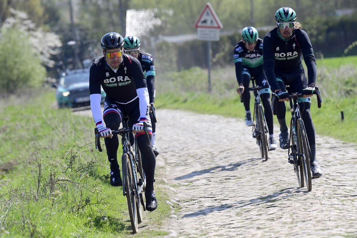 Bora-Hansgrohe's Peter Sagan takes the smoother path
