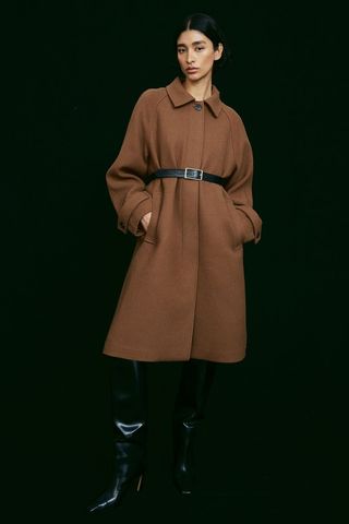 Knee-Length Coat