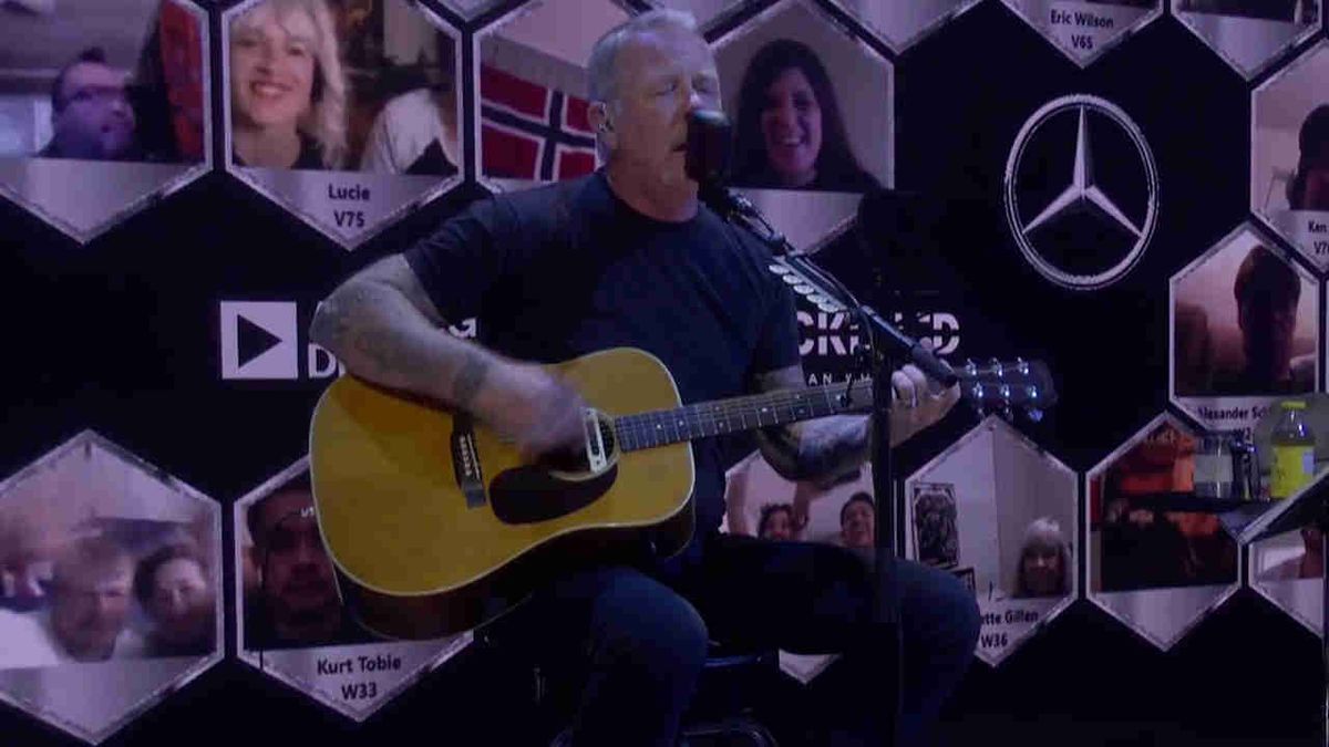 James Hetfield live and unplugged