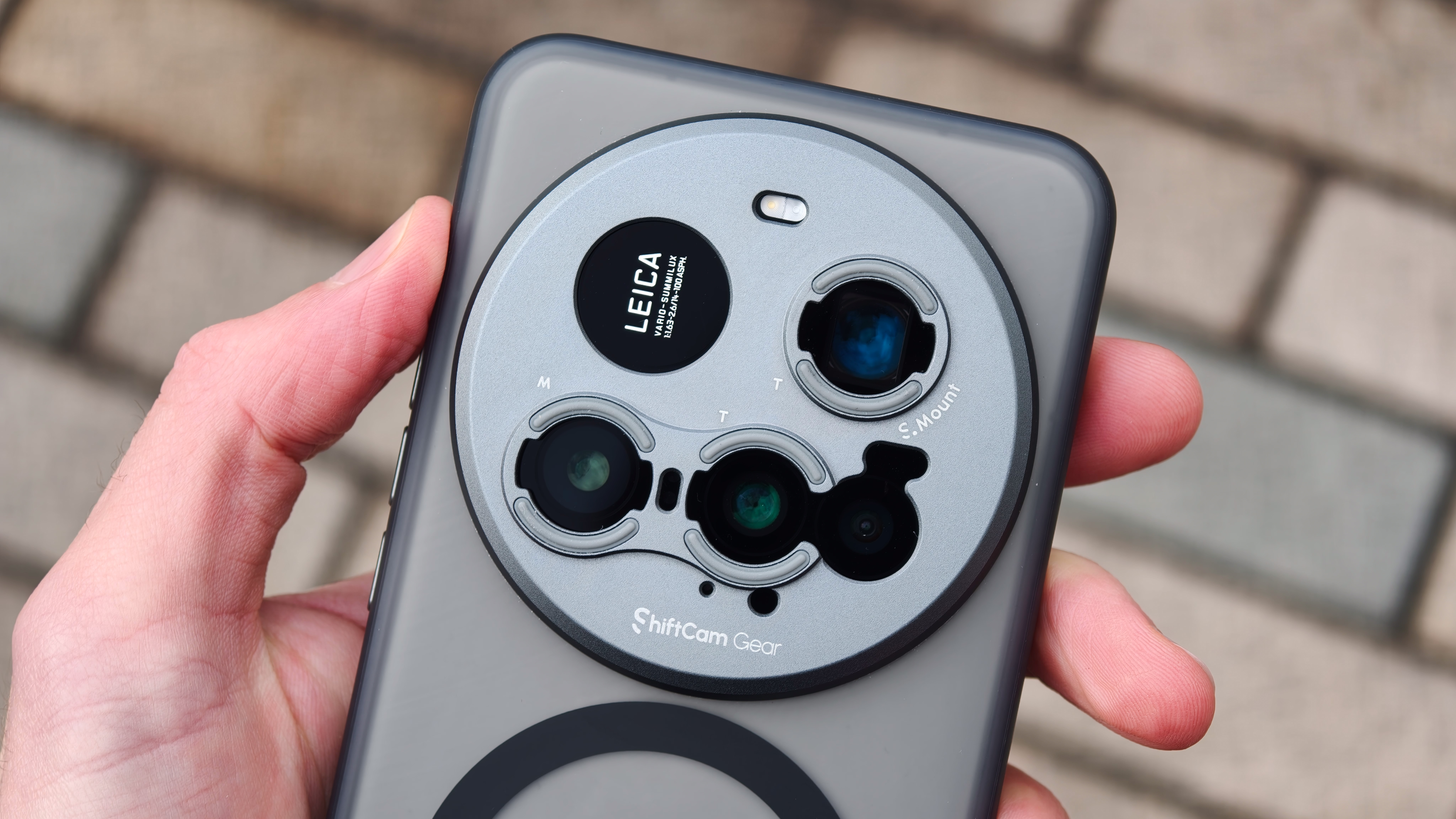 ShiftCam LensUltra Explorer case on a Xiaomi 15 Ultra phone