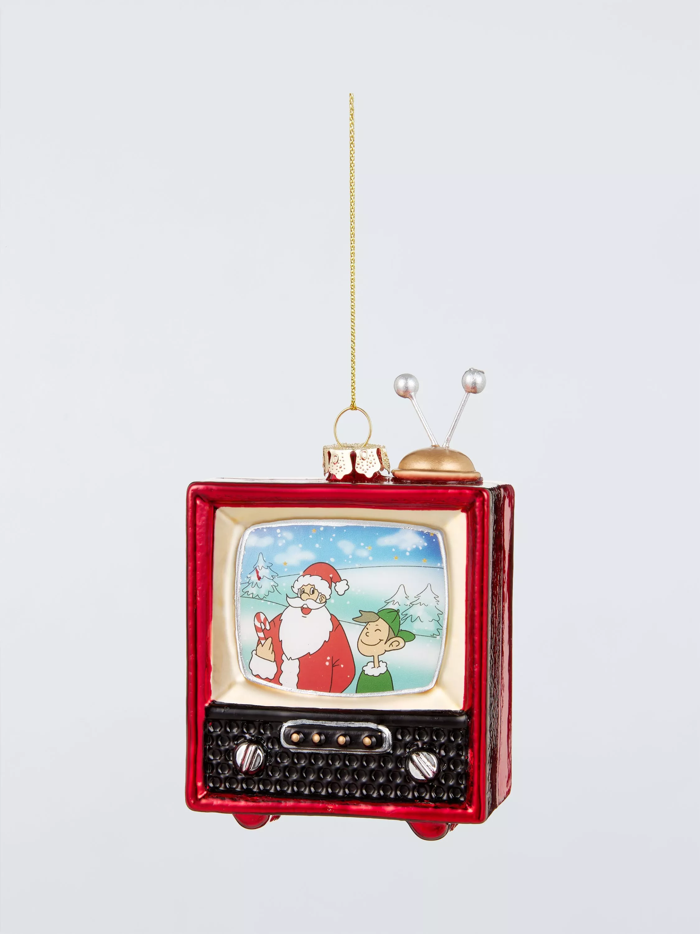 John Lewis Heirloom Splendour Retro Tv Bauble