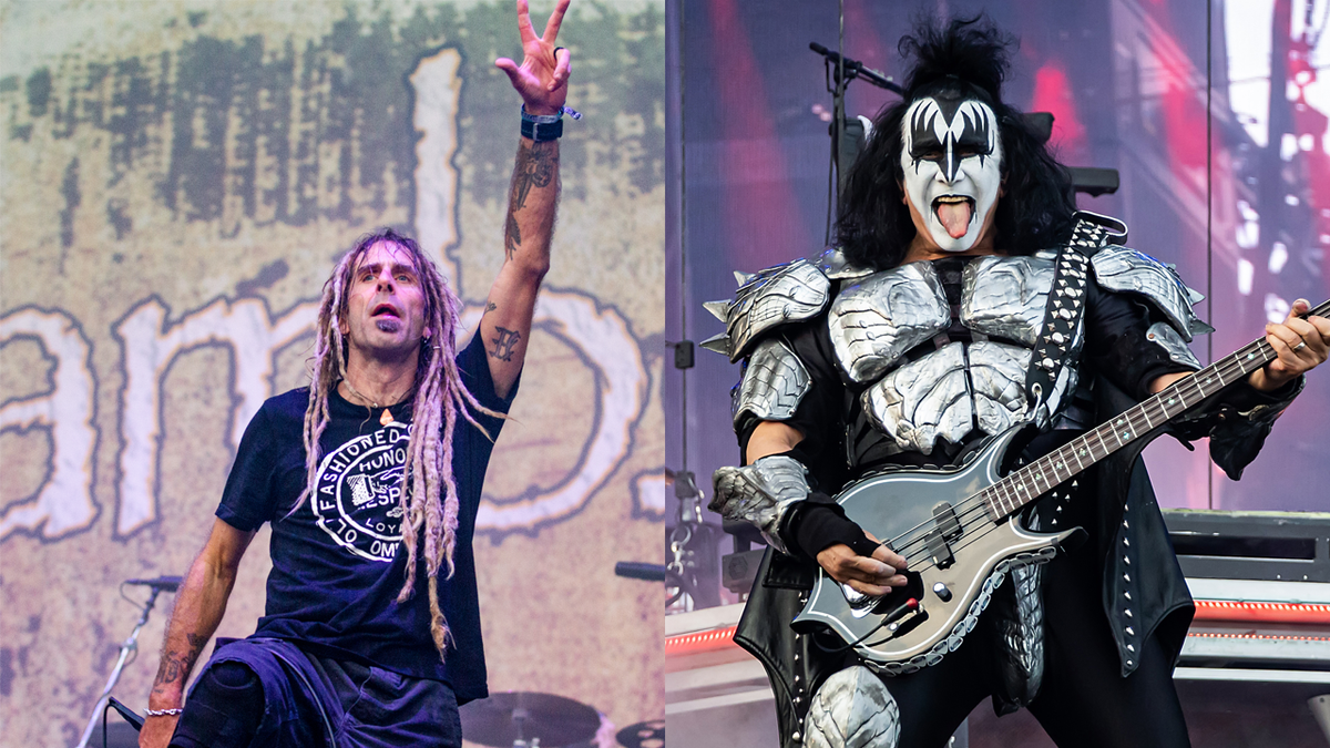 Randy Blythe of Lamb Of God and Gene Simmons of Kiss