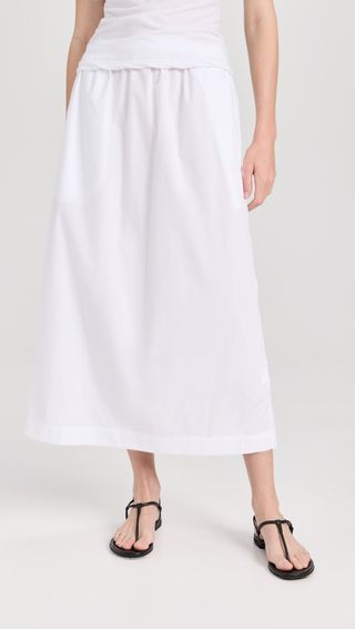 Poplin Resort Skirt