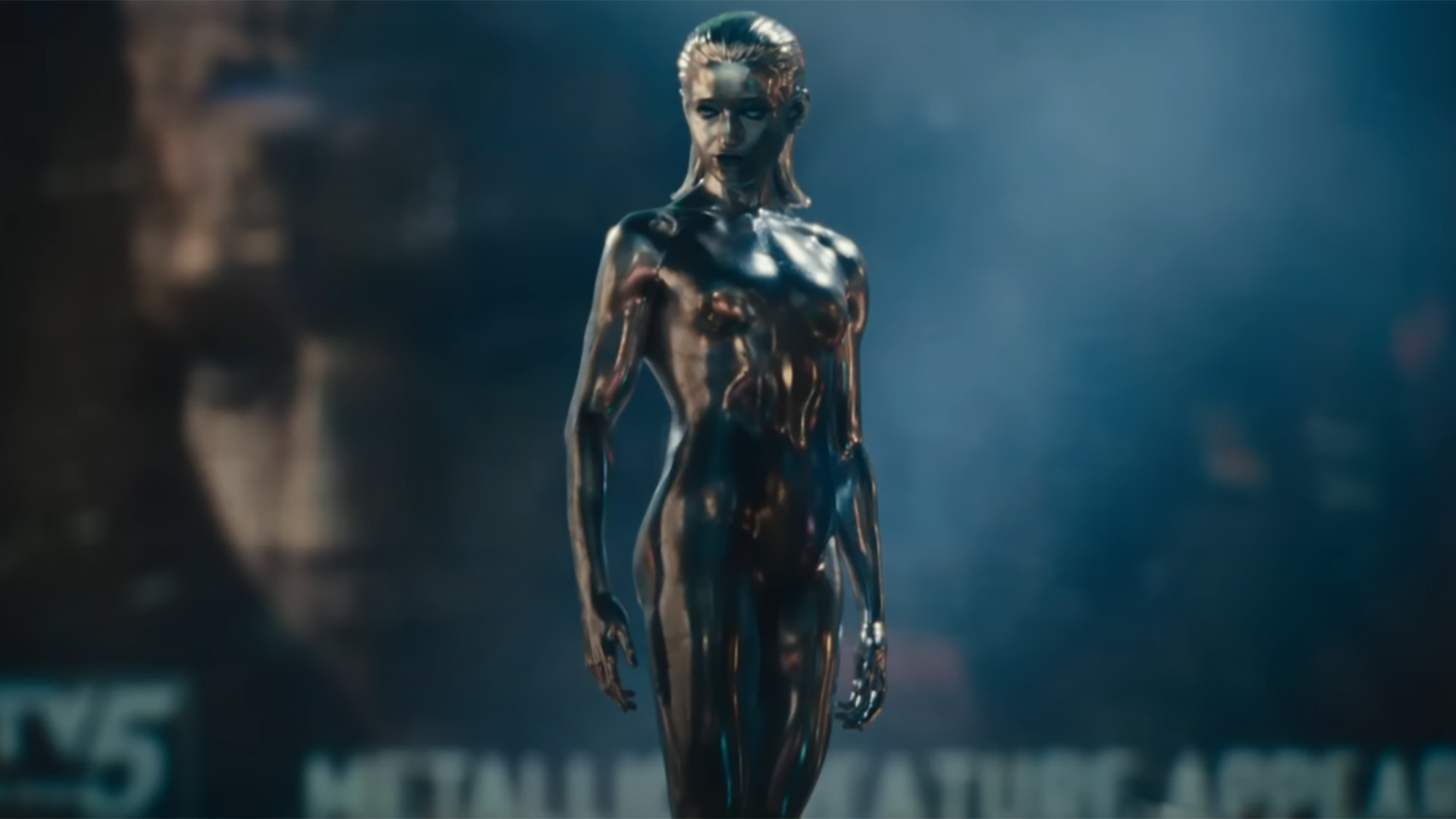 Julia Garner as Silver Surfer in The Fantastic Four: First Steps