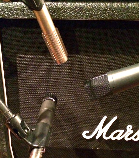Session Guitar Demos of Three Common Studio Microphone Varieties —Large Diaphragm Condenser