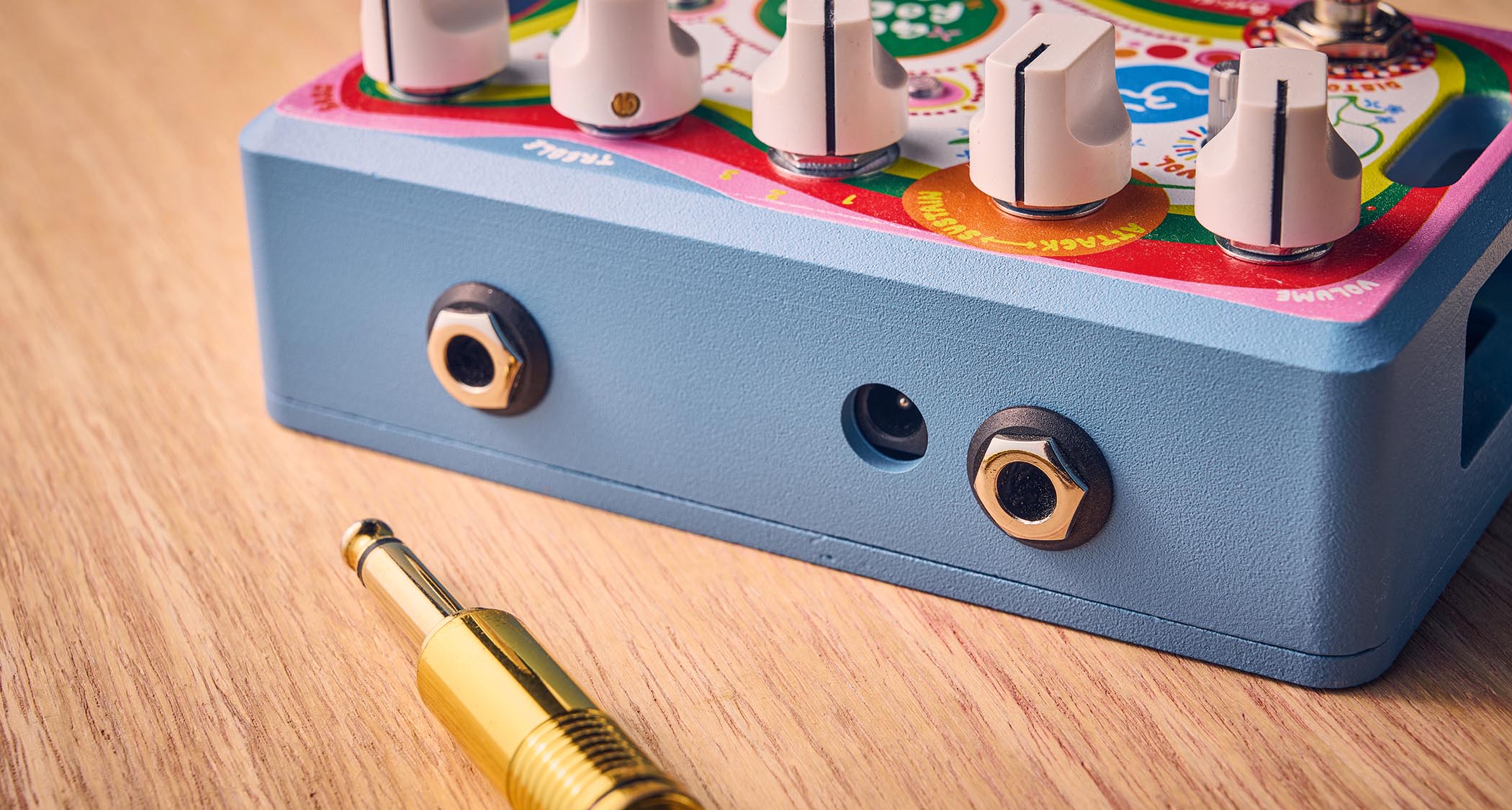 Aclam Go Rocky Go: the Beatles-inspired preamp pedal is decorated in psychedelic graphics