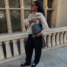 Autumn flat shoe outfits @nlmarilyn