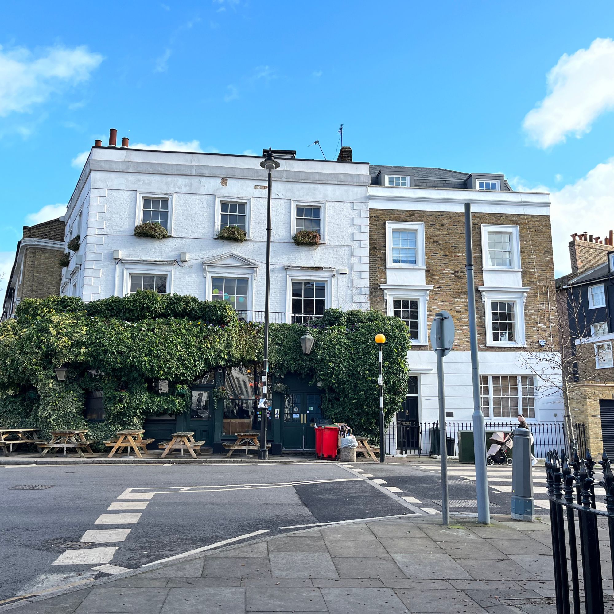 Property with a mansard roof