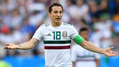 Brazil vs. Mexico World Cup last 16 Andres Guardado