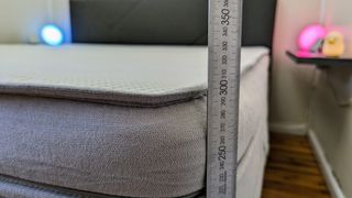 Ecosa Pure mattress height measurement